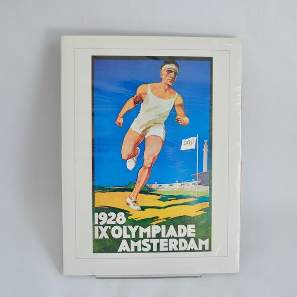 Amsterdam 1928 Olympics Vintage Poster 16 x 12" - Picture 1 of 3